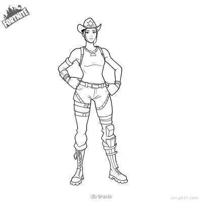 Free printable Rio Grande 01 Coloring Page - Free PDF Printable Fortnite Coloring Sheets coloring page